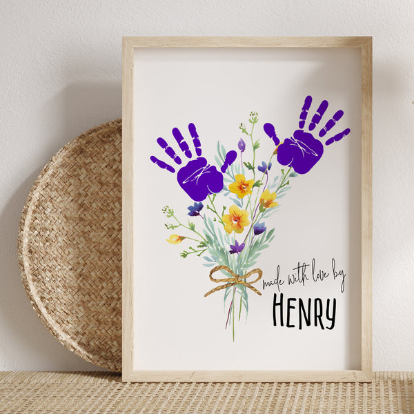 Flower Handprint Craft