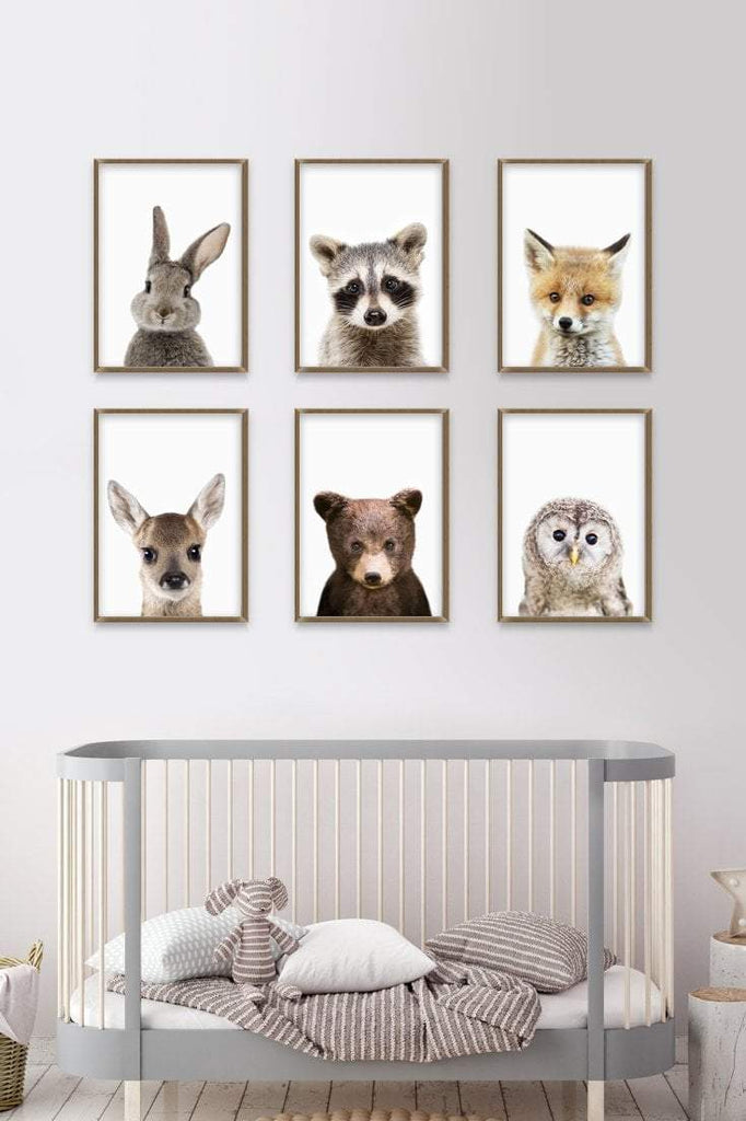animal nursery decor