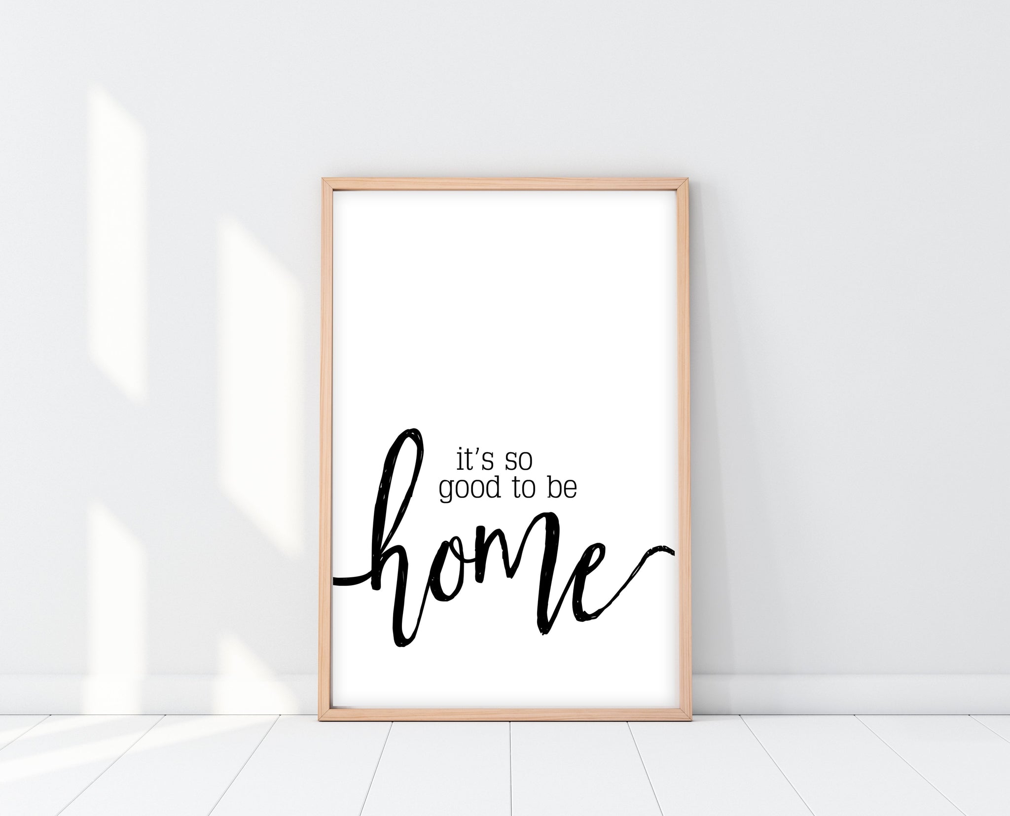 Download It S So Good To Be Home Sign