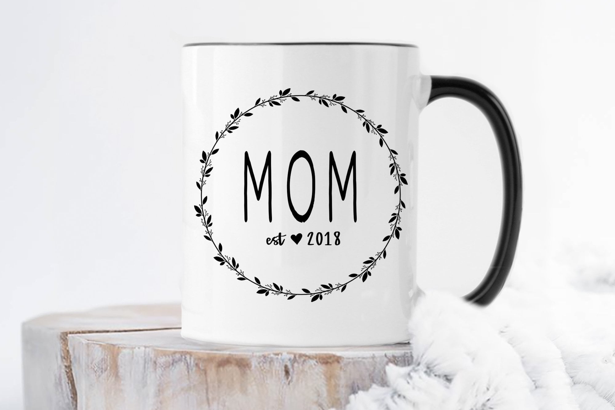 mom est 2018 mug