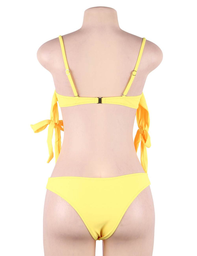 New Black Bandage Rhinestone Decoration Sexy Summer Women‘s Bikini Set With Farawlaya