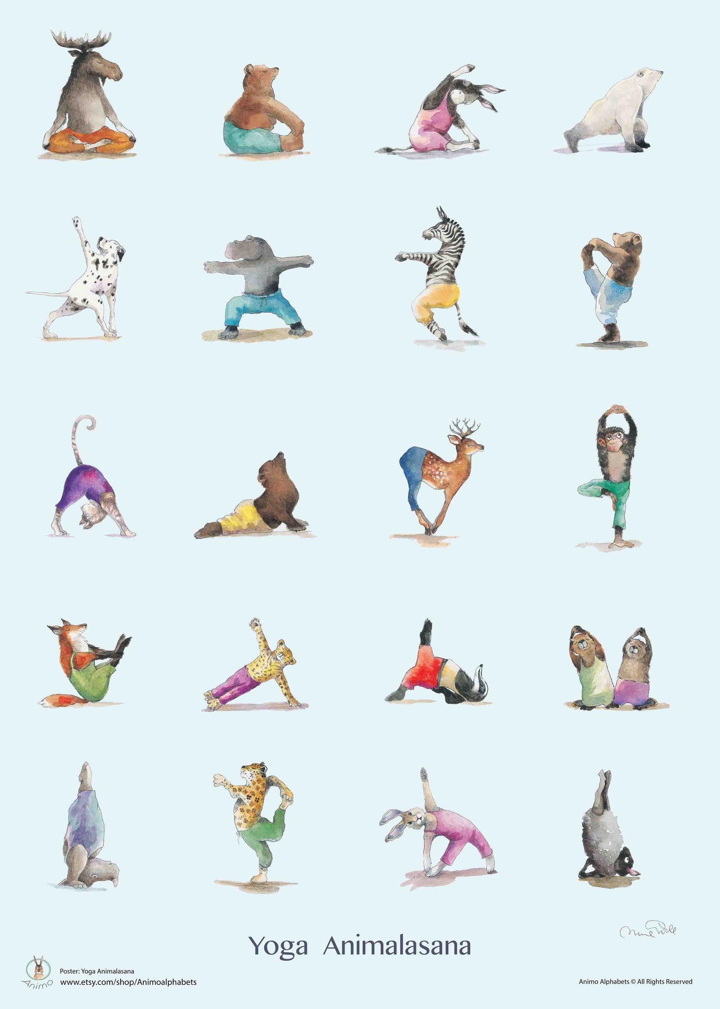 yoga poster