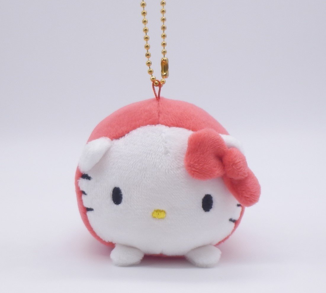 hello kitty plush keychain