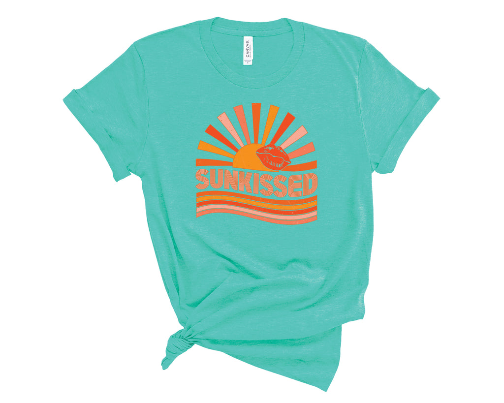 Sunkissed Retro Sunrise - Graphic Tee