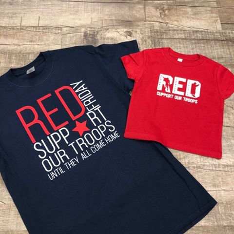 red military shirts