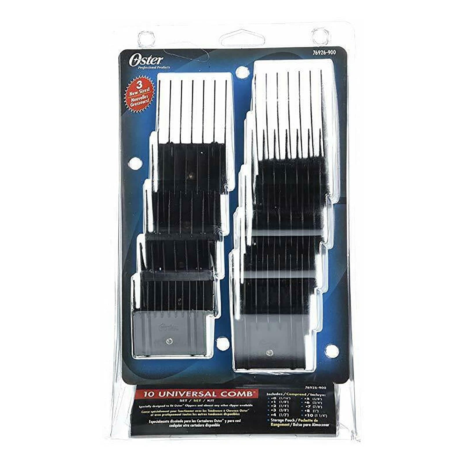 oster 10 piece universal comb set