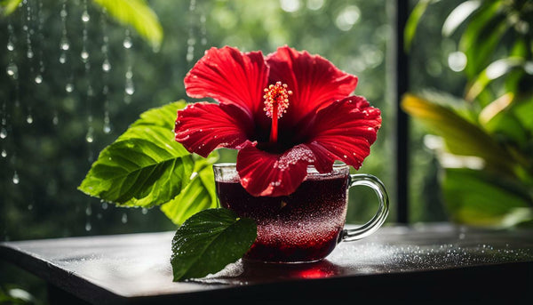 hibiscus tea for weight management and blood pressure