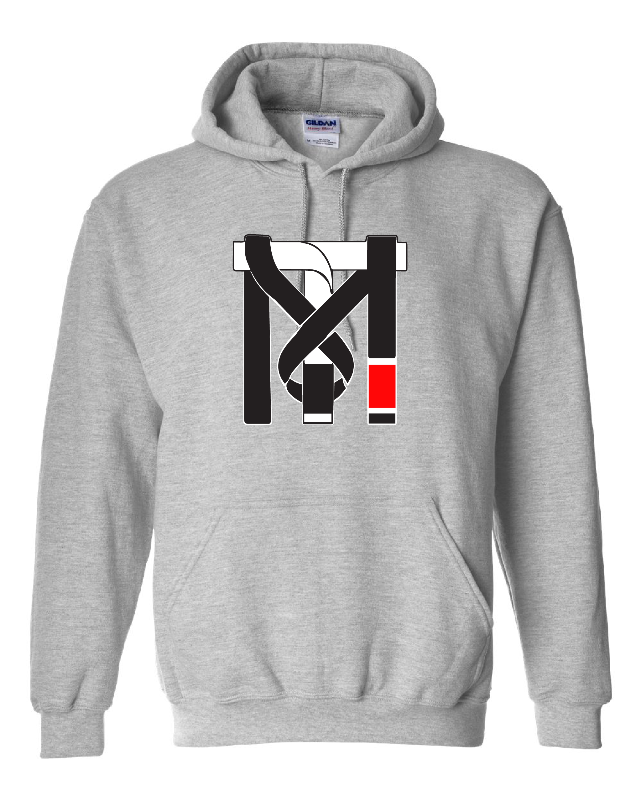 Top Mount Apparel Official Sports Grey TM Hoodie