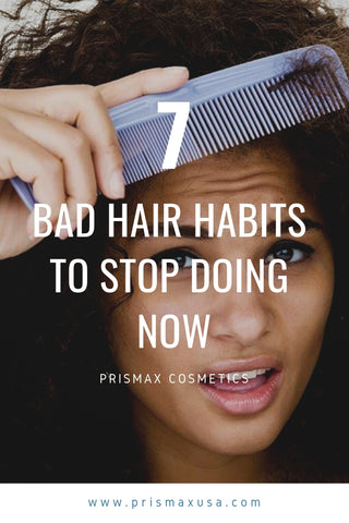 7 Bad Hair Habits to Stop doing now
