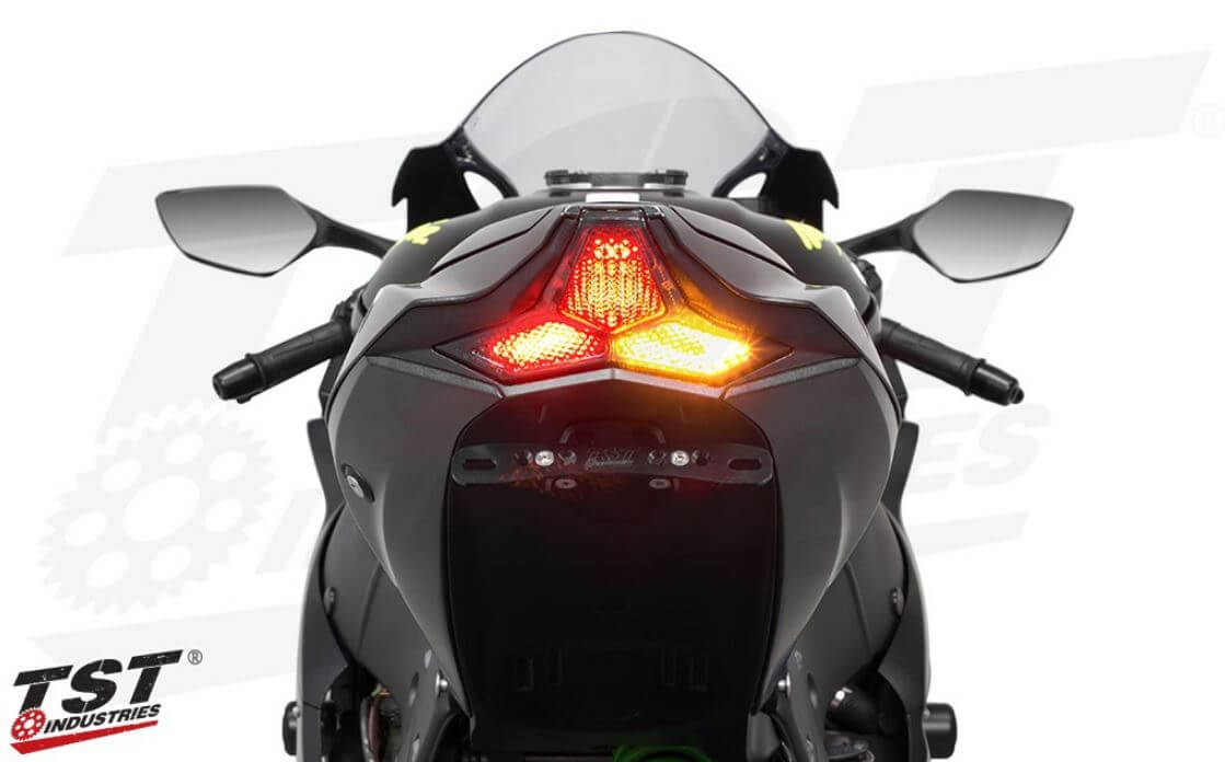 Yamaha R3 Fz 07 Programmable Integrated Tail Light Feature Video By Tst Industries Youtube