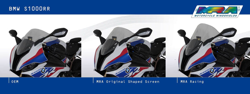 MRA Racing "R" Windscreen 2019-2020 BMW S1000RR– Motostarz.com