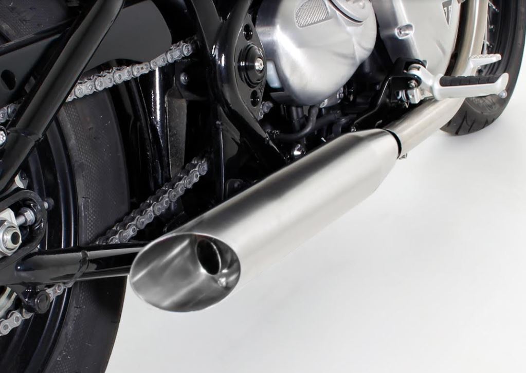 triumph bobber arrow exhaust