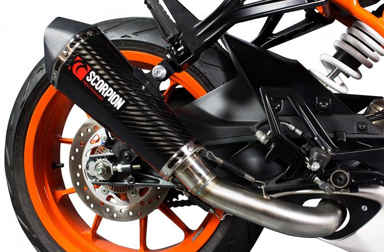 scorpion exhaust for duke 390