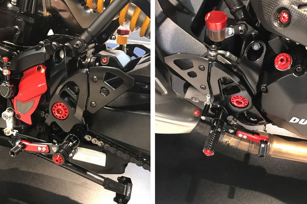 Cavalletto Centrale Xray per Ducati Scrambler e Monster 797