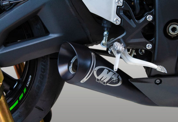 M4 Dual Retro-Drag GP Slip-ons Exhaust System '12-'20 Kawasaki ZX 