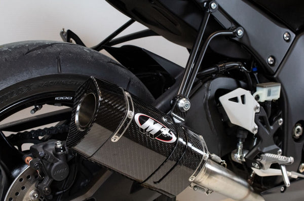 M4 X-96 Carbon Full Exhaust System 2018+ Kawasaki Ninja 400