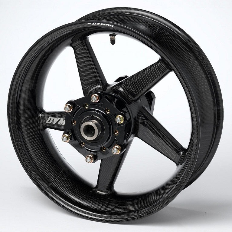 DYMAG Carbon Fiber Race Ultra Lightweight CA5 5 Spoke Motorcycle Wheels