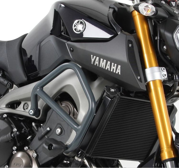  GP Kompozit Engine Guard Crash Bar Protection Black Compatible  For Yamaha MT-07 2014-2024 : Automotive