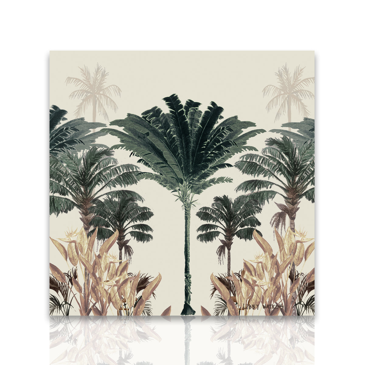 Coco Cabana in Jungle Desert Canvas Print – Libby Watkins