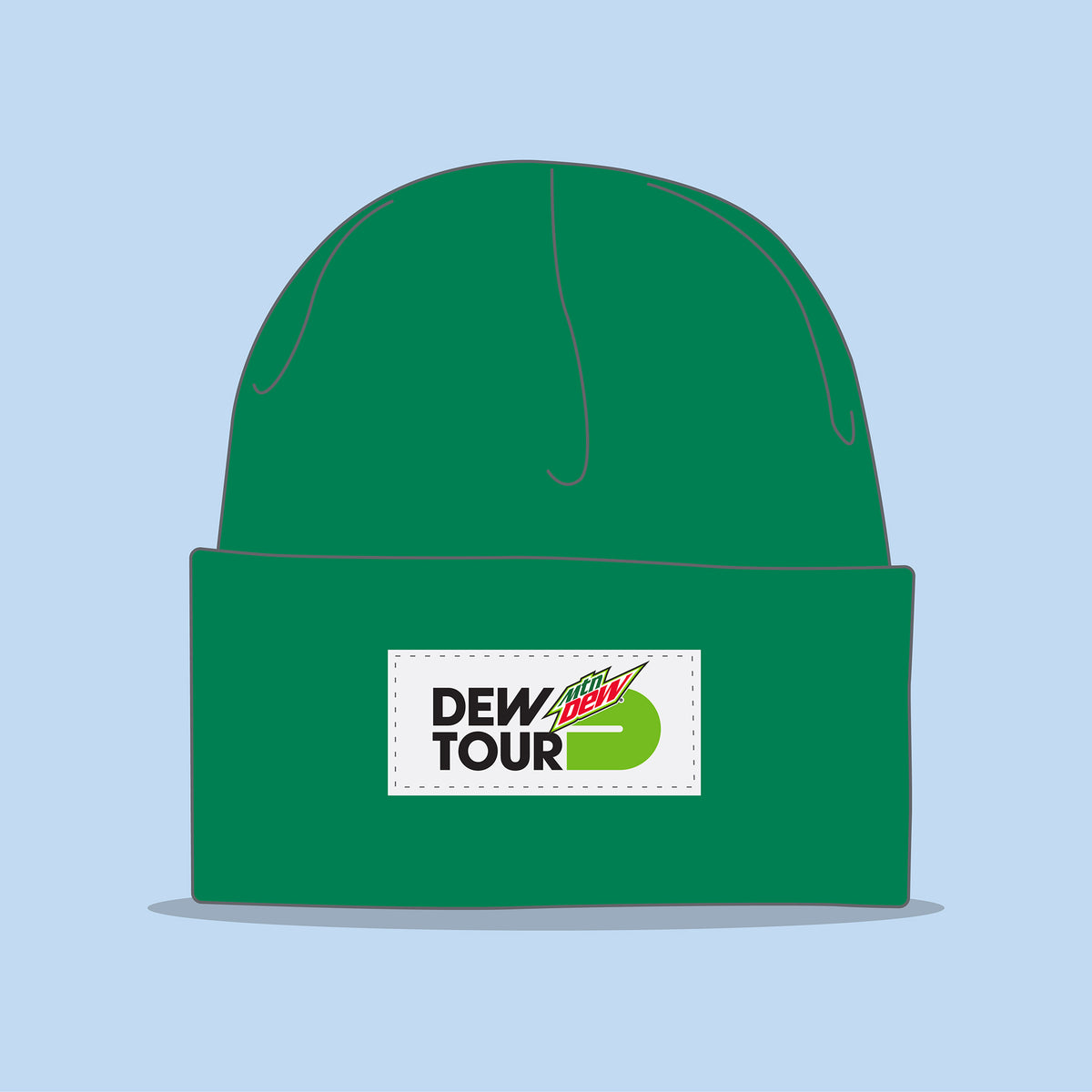 dew tour beanie