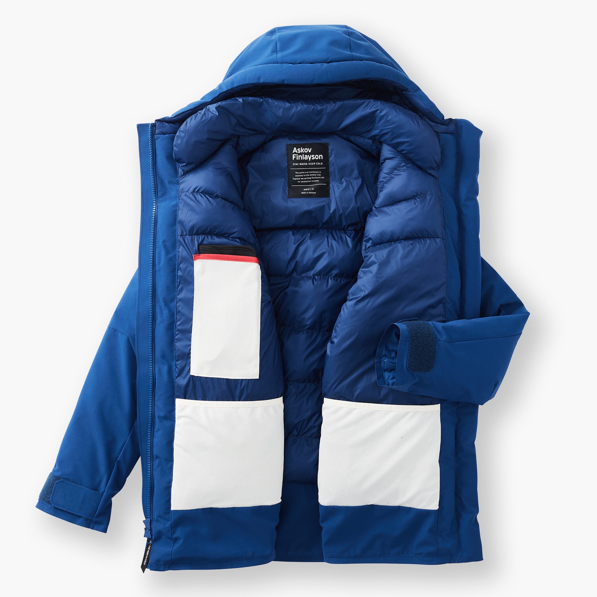 parka blue