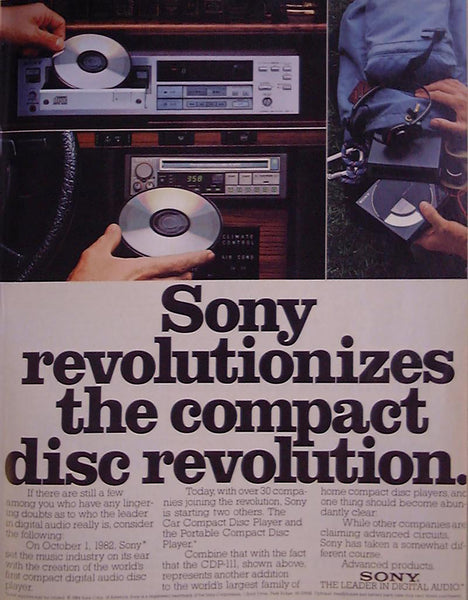 Sony Discman Ad