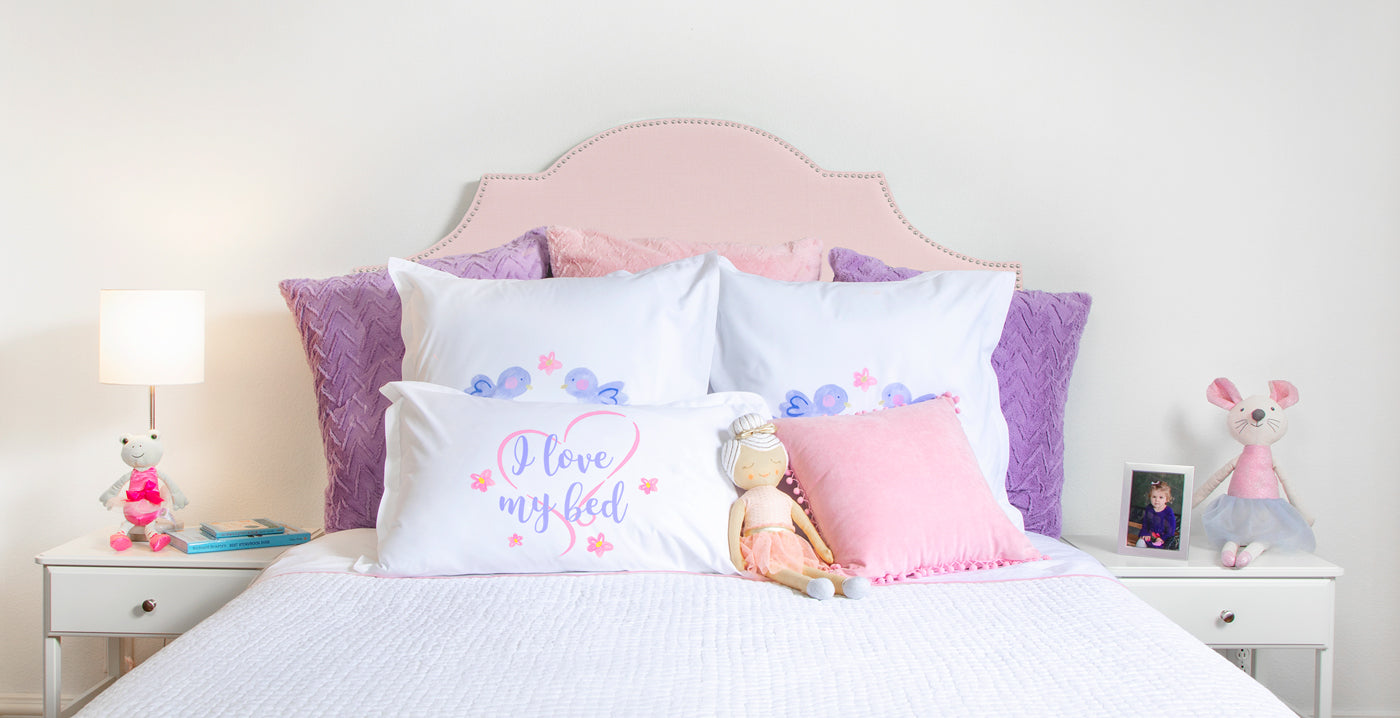 I Love My Bed Inspirational Quotes Pillowcases Di Lewis