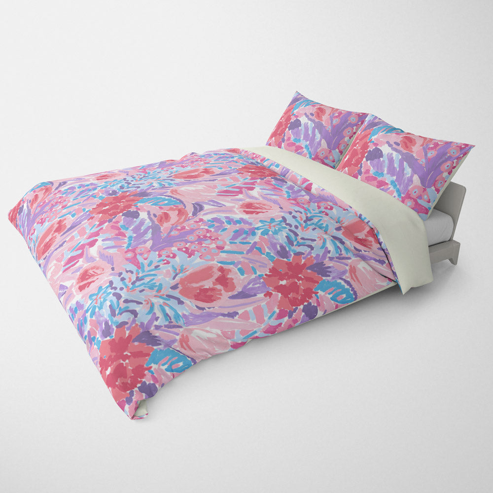 Duvet Covers Sets Shangri La Coral Flowers Di Lewis