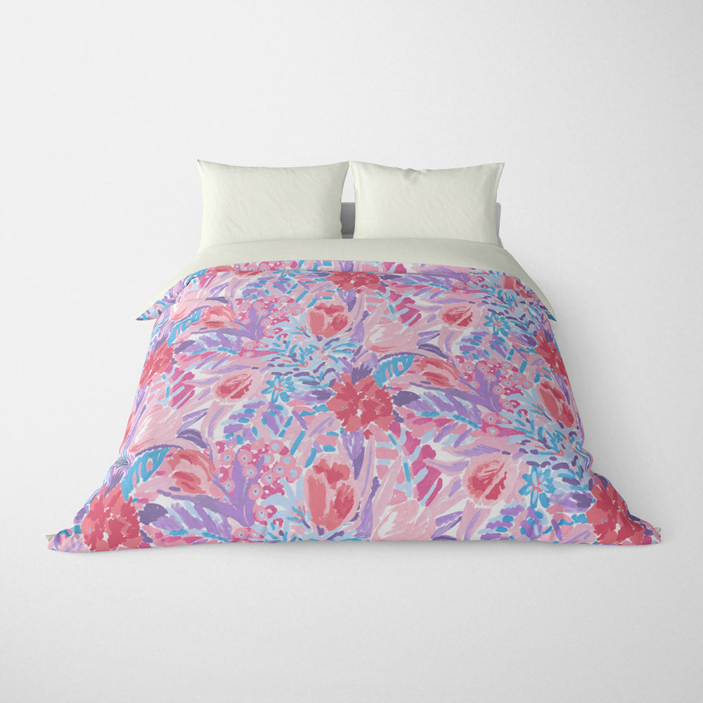 Duvet Covers Sets Shangri La Coral Flowers Di Lewis