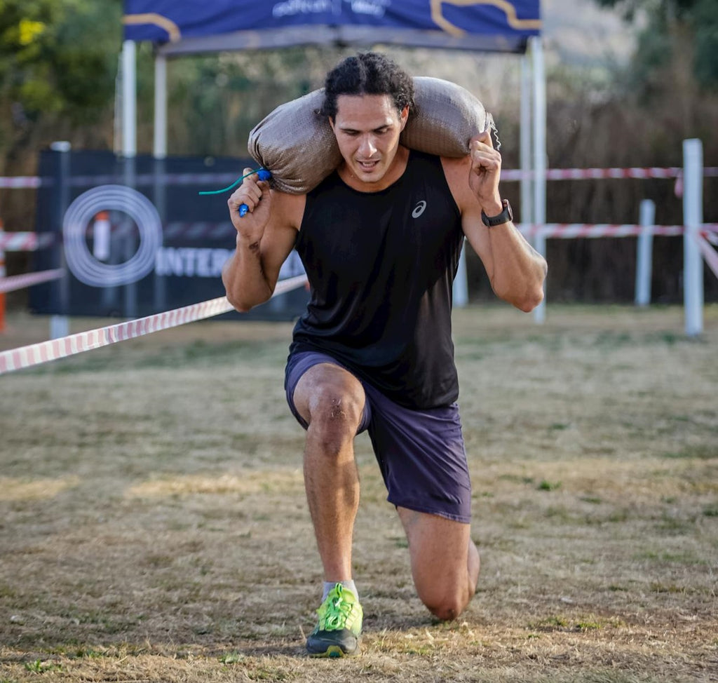 Sandbag Lunges Walk