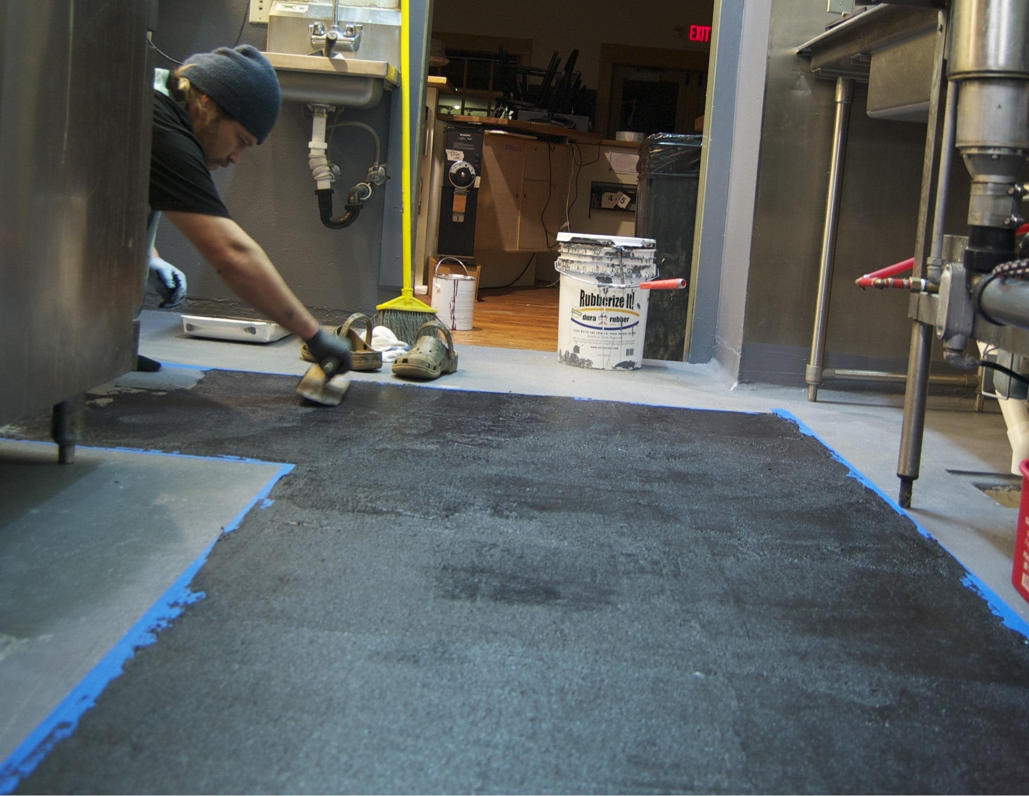 Garage Floor Coating - Liquid Rubber Coating For Garage Floors