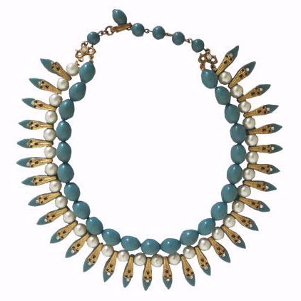 A 1940s Miriam Haskell necklace