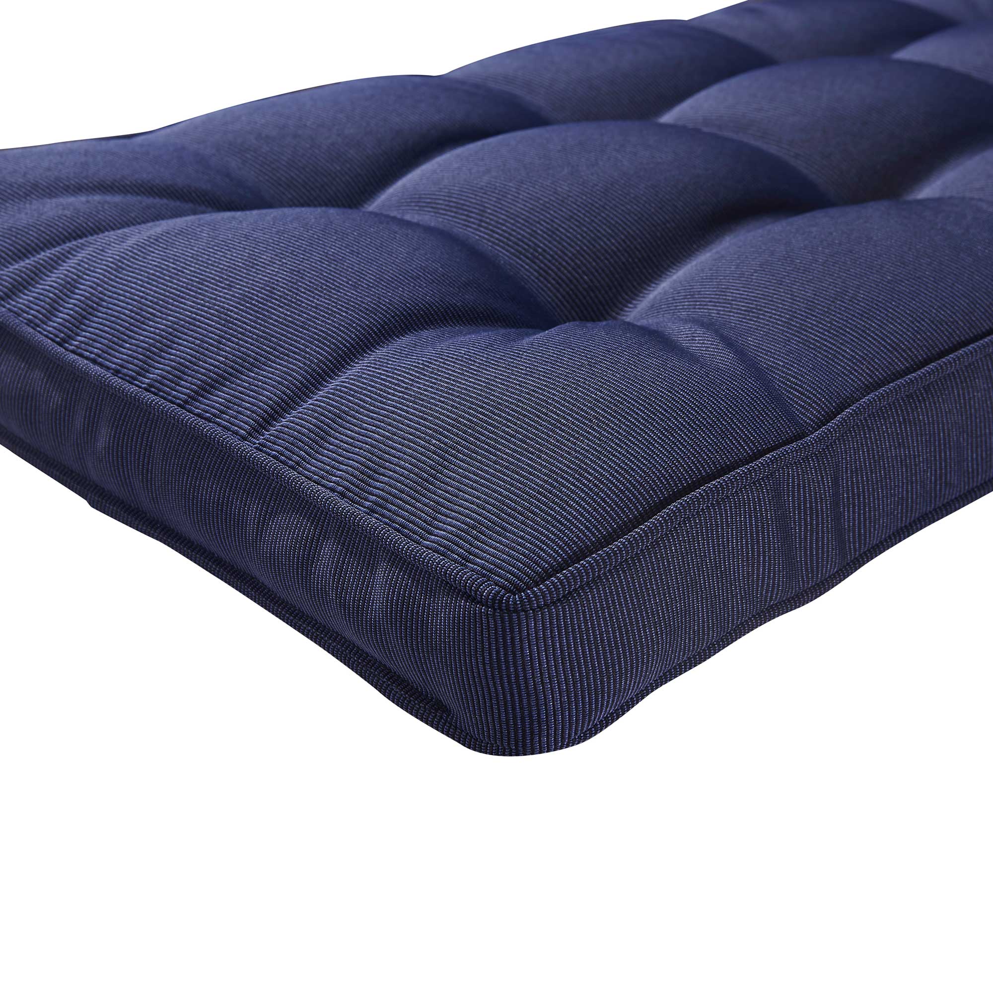 navy blue bench cushion