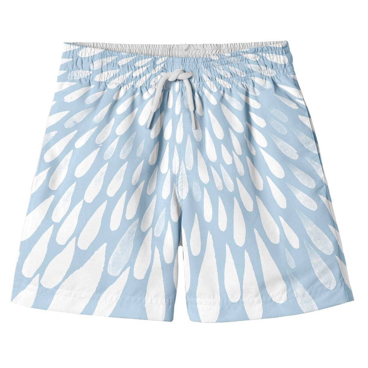 Stella Cove - White Splash Swim Trunks