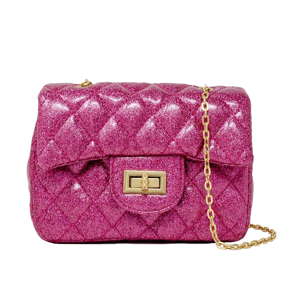 Zomi Gems - Classic Sparkle Mini Bag - Hot Pink