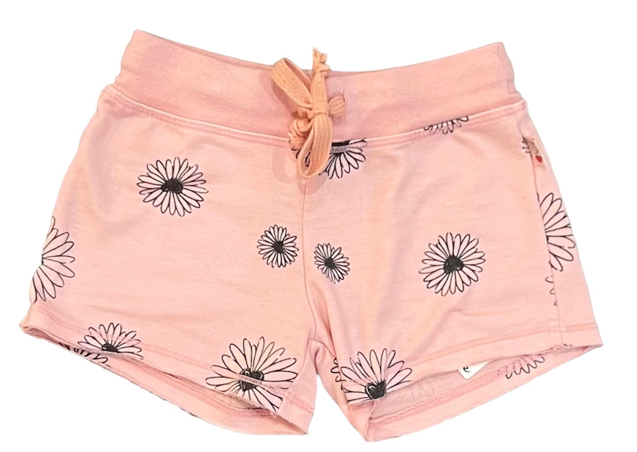 T2Love - Floral Print Shorts - Apricot