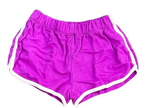 Flowers by Zoe - Neon Purple Shorts