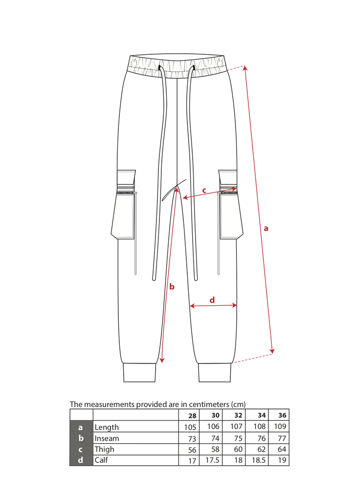 Military Cargo Pants Size Guide – H.ESNTLS