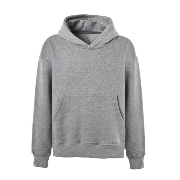 gray oversized hoodie