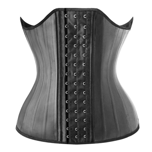 9-Steel-Bone Women Curvy Waist Heavy Duty Boned Waist Trainer Corsets  Hourglass Body Shaper Long Torso Cincher (Color : Blue, Size : XL)