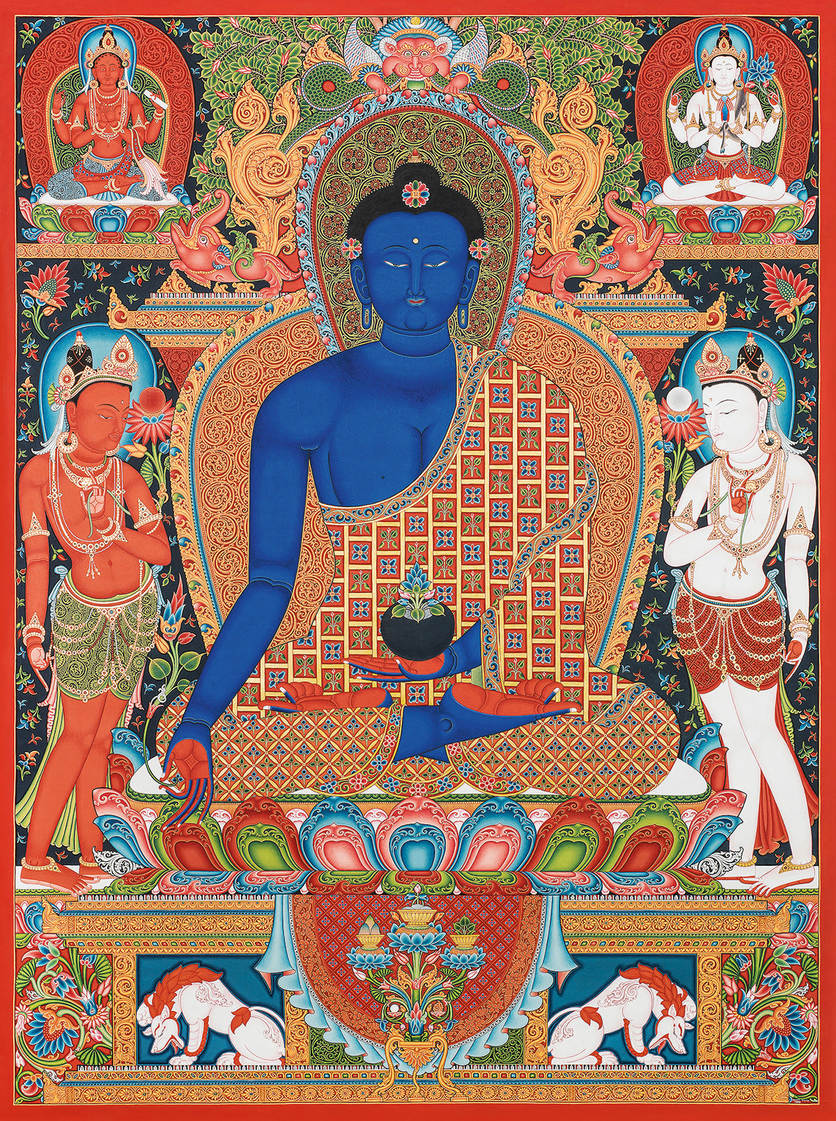 Medicine Buddha Thangka