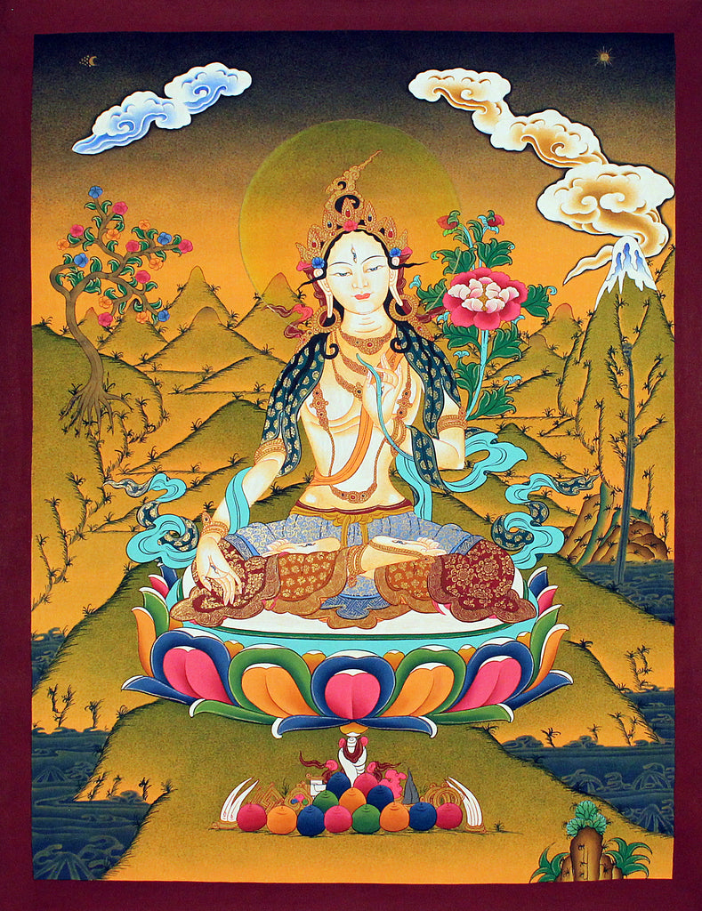 Tara | Thangka Painting | Buddha – Lucky Thanka