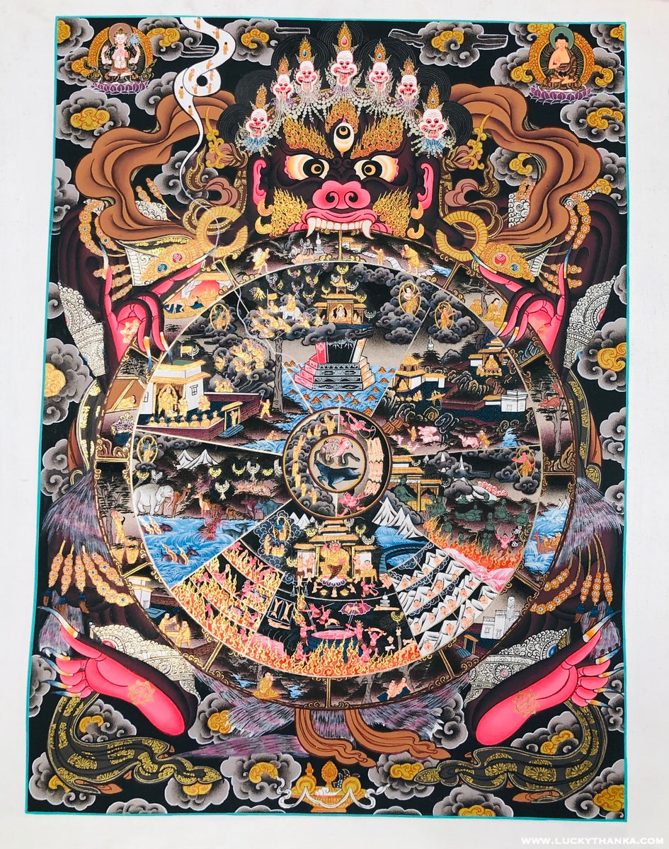 thangka wheel of life