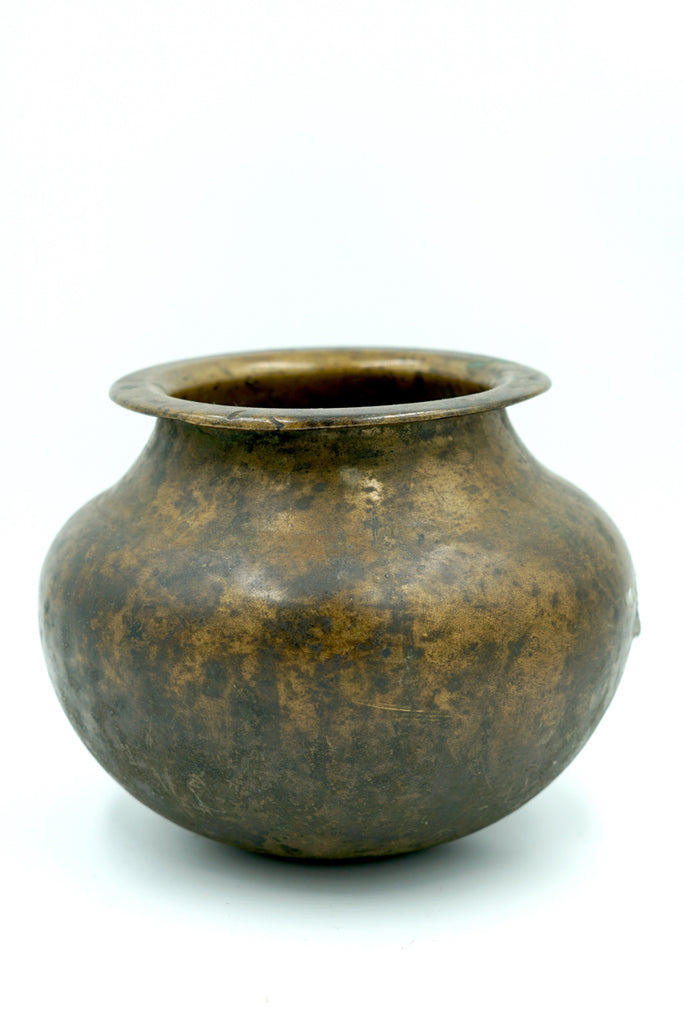 Brass Water Pot with Madhubani art allover 