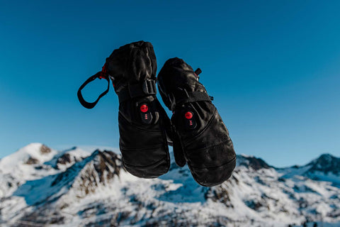 Odtmger Guanti da Sci, Guanti da neve Impermeabili e Traspiranti più Caldi  per il Freddo, Adatti a uomini e Donne, per Genitori e figli all'aperto :  : Moda