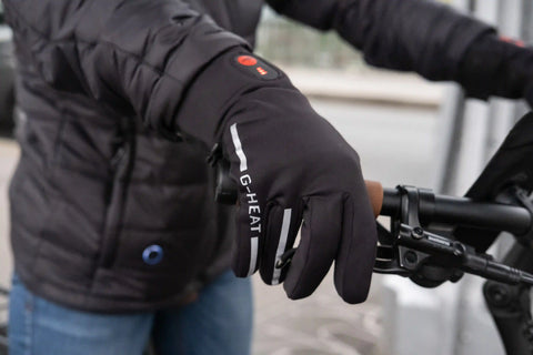 guantes de ciclismo calefactables g-heat