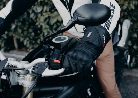 ALLROADS+ heated motorcycle gloves