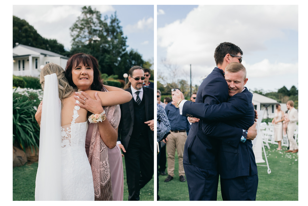 daughter and mother of the bride