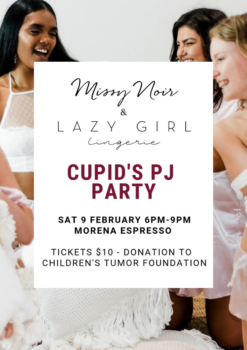 Cupid's PJ Party by Lazy Girl Lingerie in Gold Coast Australia