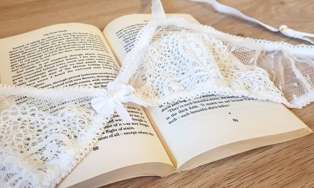 handmade lace bralette by lazy girl lingerie